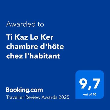 Ti Kaz Lo Ker Chambre D'Hote Chez L'Habitant Saint-Joseph Exterior photo